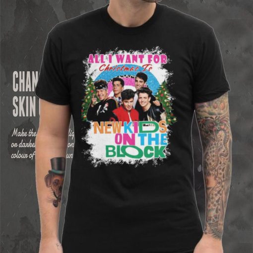 All I Want For Christmas Is Newkilos On The Block Shirt