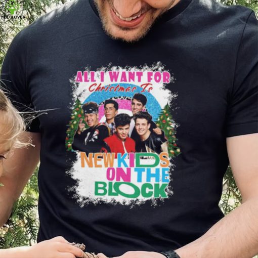 All I Want For Christmas Is Newkilos On The Block Shirt