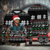 Let It Snow Blue Cheap Ugly Christmas Sweater