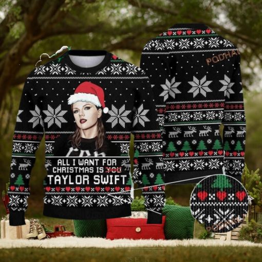 All I Want For Christmas Is Taylor Swift Best Funny Ugly Sweater
