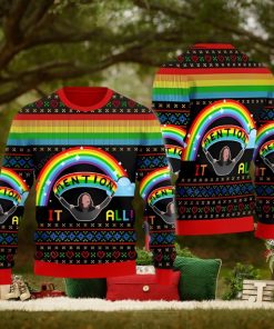 All I Want For Christmas Mention It All Christmas Ugly Sweater