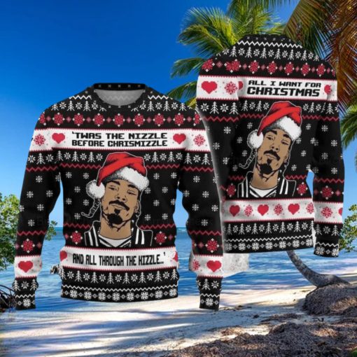 All I Want For Xmas Is Snoop Dogg Ugly Xmas Sweater