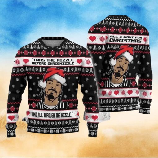 All I Want For Xmas Is Snoop Dogg Ugly Xmas Sweater