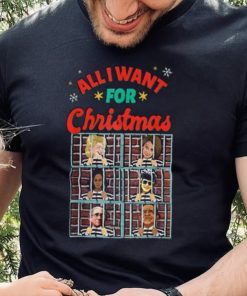 All I Want for Christmas Biden Trump Ugly T Shirt