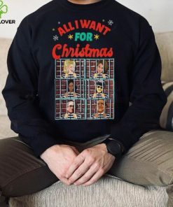 All I Want for Christmas Biden Trump Ugly T Shirt