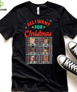 All I Want for Christmas Biden Trump Ugly T Shirt