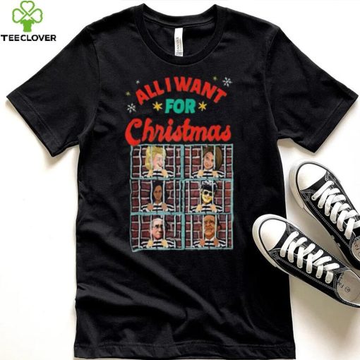 All I Want for Christmas Biden Trump Ugly T Shirt