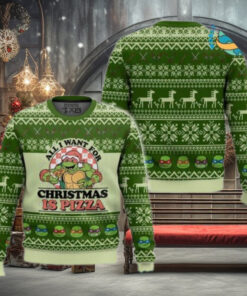 All I want for Christmas Is Pizza Ugly Christmas Sweater