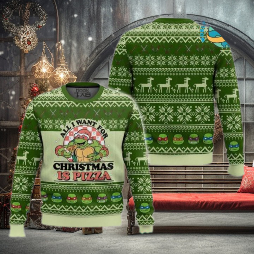 All I want for Christmas Is Pizza Ugly Christmas Sweater All I want for Christmas Is Pizza Ugly Christmas Sweater