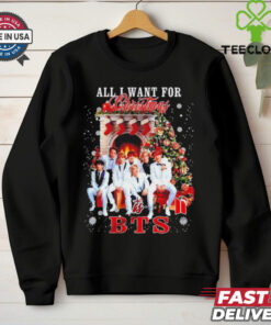 All I want for Christmas is BTS snow shirt