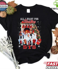 All I want for Christmas is BTS snow shirt