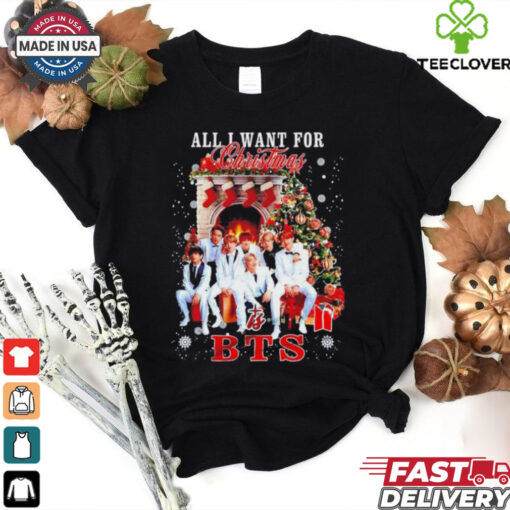 All I want for Christmas is BTS snow shirt