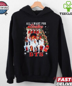 All I want for Christmas is BTS snow shirt