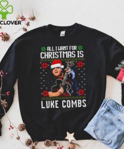 All I want for Christmas is Luke Combs ugly shirt