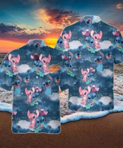 All Over Print Vintage Summer Lilo And Stitch Aloha Hawaiian Shirt Unique Gift