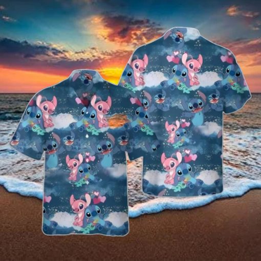 All Over Print Vintage Summer Lilo And Stitch Aloha Hawaiian Shirt Unique Gift