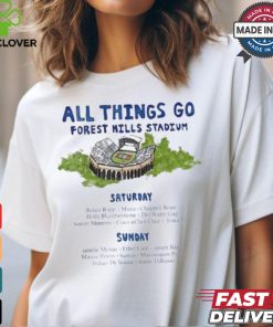 All Things Go Watercolor NYC Lineup Shirt
