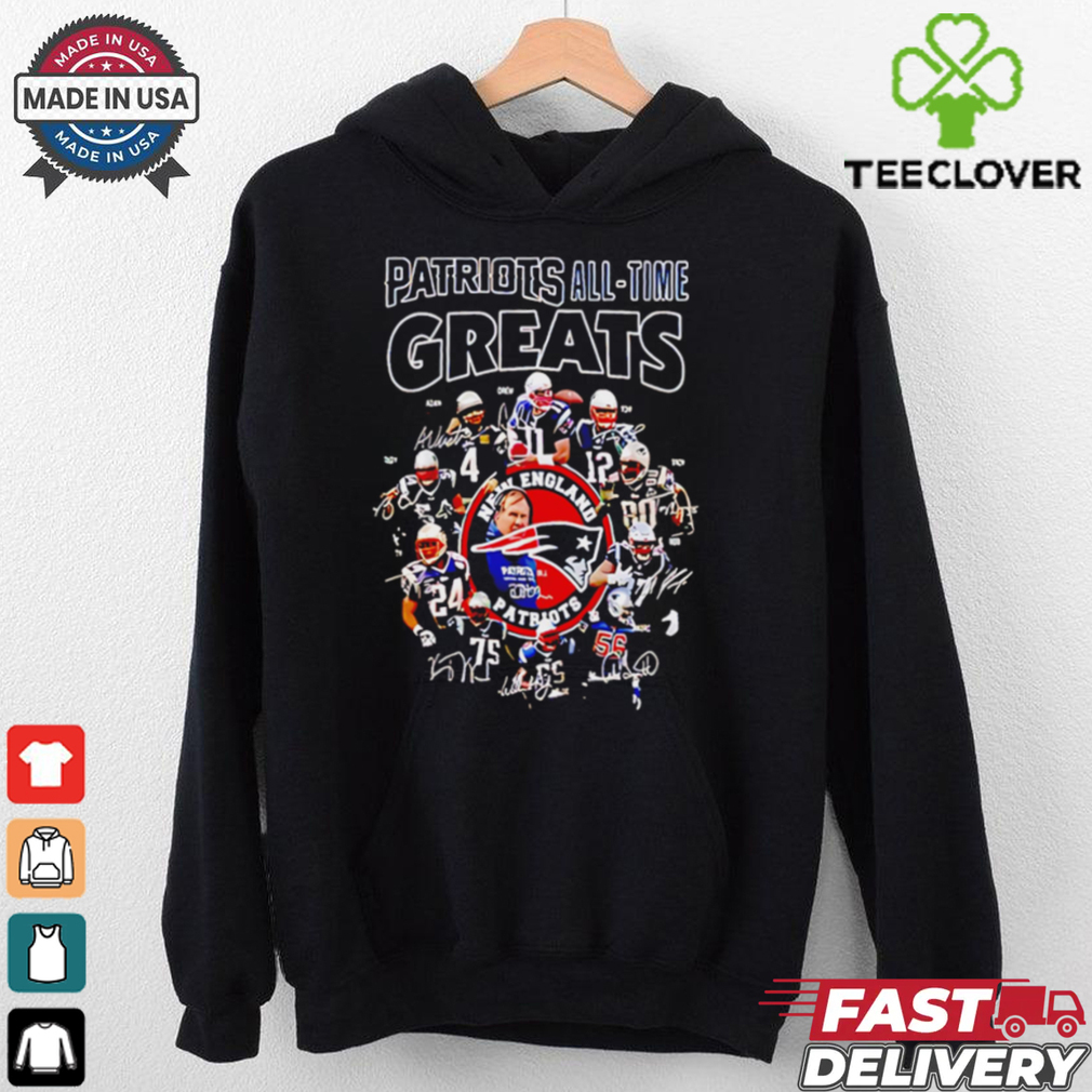 All Time Greats New England Patriots Team Players Autograph shirt All Time Greats New England Patriots Team Players Autograph shirt