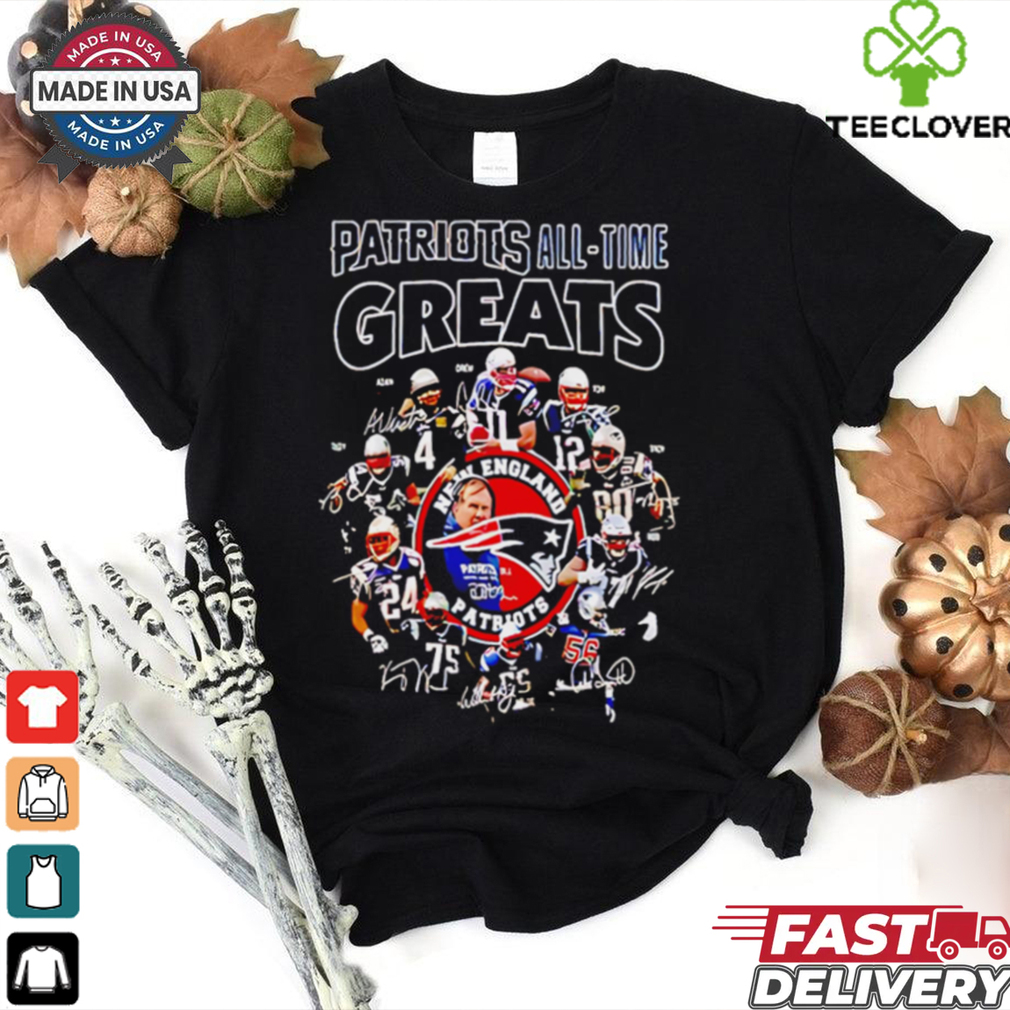 All Time Greats New England Patriots Team Players Autograph shirt All Time Greats New England Patriots Team Players Autograph shirt