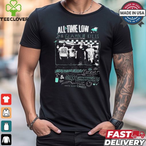 All Time Low & Glamour Kills Throwback Forever t hoodie, sweater, longsleeve, shirt v-neck, t-shirt