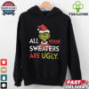 Donald Trump Merry Christmas Shitters Full Funny Ugly Christmas Sweatshirt