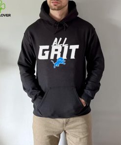 All grit Detroit Lions football logo gift shirt