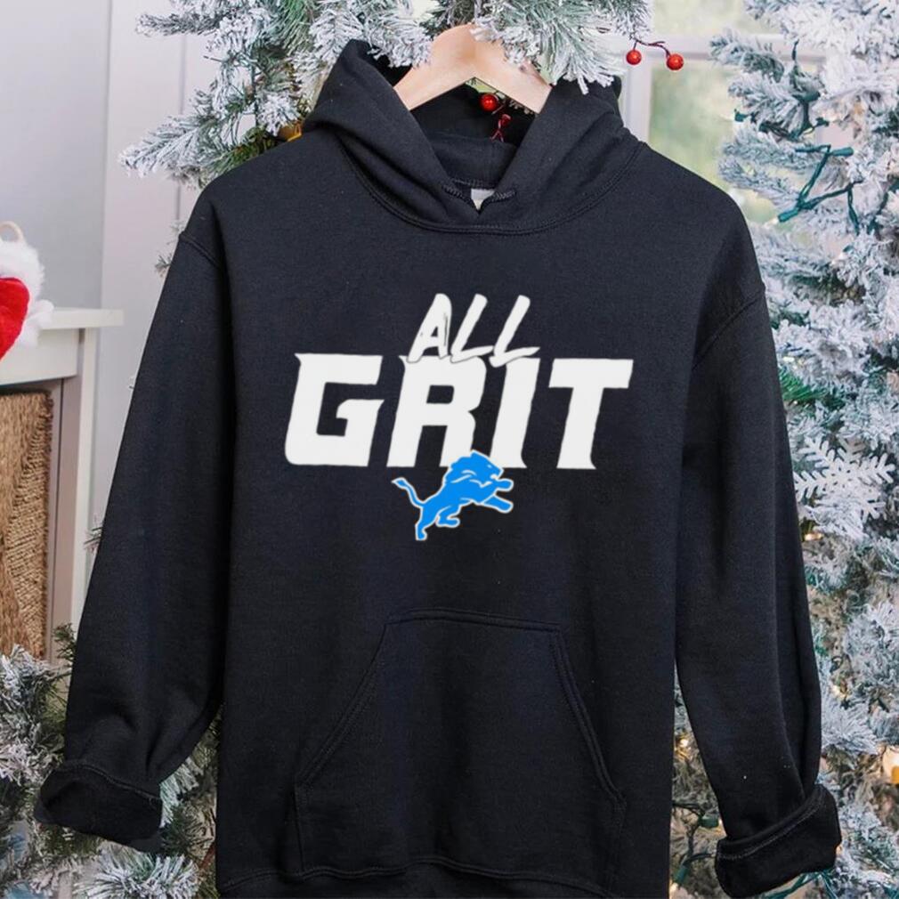 All grit Detroit Lions football logo gift shirt All grit Detroit Lions football logo gift shirt
