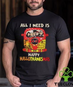 All i need is happy hallo thanks Mas Shirt