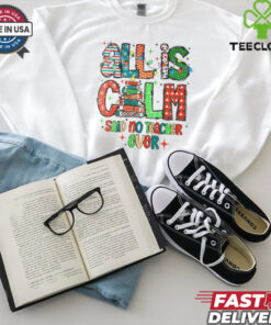All is calm said no teacher ever Christmas shirt 2 All is calm said no teacher ever Christmas shirt