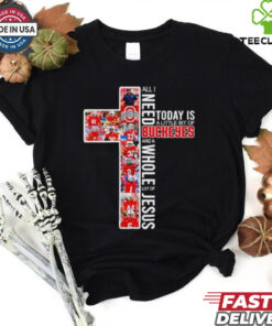 All team photos all I need Ohio State Buckeyes and a whole lot of Jesus shirt
