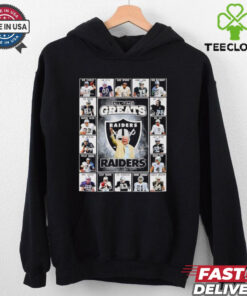 All time greats Las Vegas Raiders Ken Stabler Jim Otto Gene Upshaw Hovie Long signatures shirt