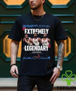 Allen I Verson Extreme Legendary Philadelphia 76ers On 2ks Impact On Hoops Culture T Shirt