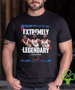 Allen I Verson Extreme Legendary Philadelphia 76ers On 2ks Impact On Hoops Culture T Shirt