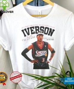 Allen Iverson Philadelphia 76ers basketball you can hide from the devil but he’ll always find you signature information retro shirt 1 Allen Iverson Philadelphia 76ers basketball you can hide from the devil but he’ll always find you signature information retro shirt