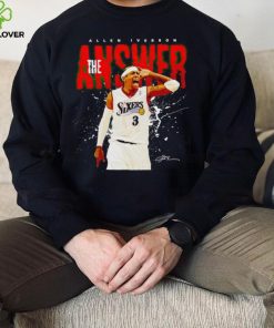 Allen Iverson the answer shirt