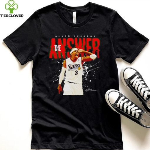 Allen Iverson the answer hoodie, sweater, longsleeve, shirt v-neck, t-shirt