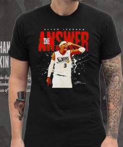 Allen Iverson the answer hoodie, sweater, longsleeve, shirt v-neck, t-shirt