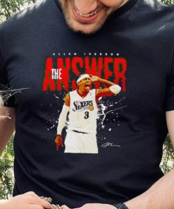 Allen Iverson the answer hoodie, sweater, longsleeve, shirt v-neck, t-shirt