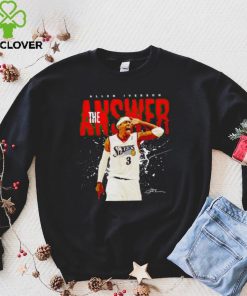 Allen Iverson the answer hoodie, sweater, longsleeve, shirt v-neck, t-shirt