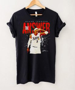 Allen Iverson the answer hoodie, sweater, longsleeve, shirt v-neck, t-shirt