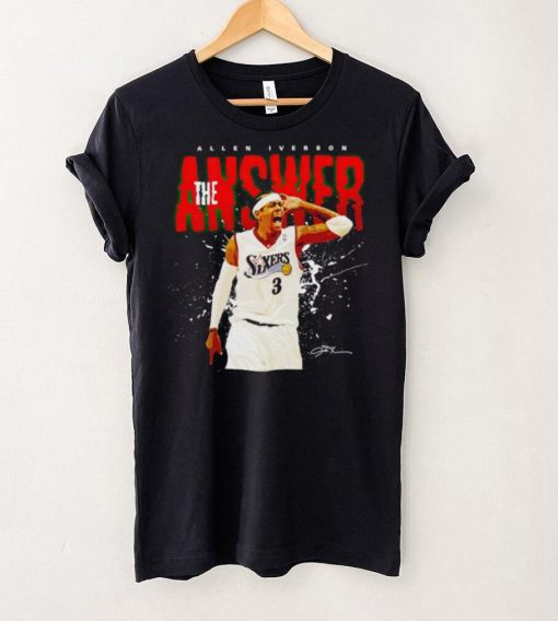 Allen Iverson the answer hoodie, sweater, longsleeve, shirt v-neck, t-shirt