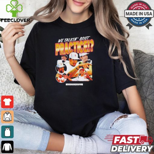 Allen iverson we talkin’ bout practice graphic T shirt