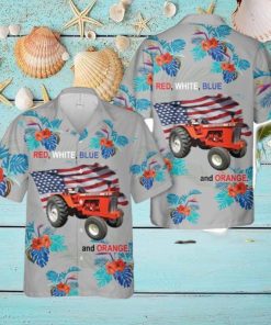 Allis Chalmers D21 Tractor, 4th Of July Hawaiian Shirt Summer Holiday Gift