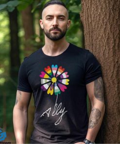 Ally flower LGBTQ Classic T Shirt