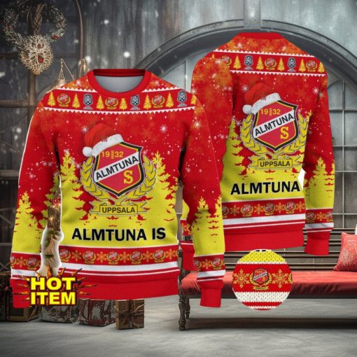 Almtuna IS SHL Sweden Hockey League Ugly Christmas Sweater