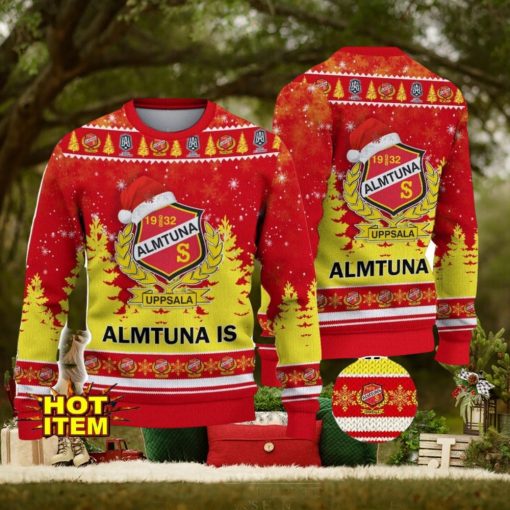 Almtuna IS SHL Sweden Hockey League Ugly Christmas Sweater