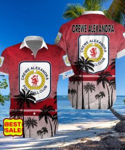 Aloha Crewe Alexandra Team EFL Hawaiian Shirt And Short Women Men