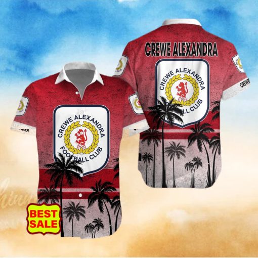 Aloha Crewe Alexandra Team EFL Hawaiian Shirt And Short Women Men