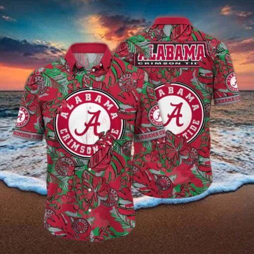 Aloha Hawaiian Shirt July Edition, Alabama Crimson Tide, NCAA Souvenir