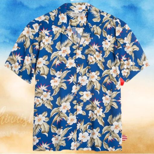 Aloha Hibiscus Blue For Hawai Fans Hawaiian Shirt